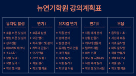 뉴연기뮤지컬센터학원