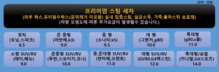 DUO 스팀손세차