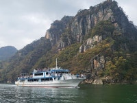 충주호단양유람선 장회나루