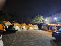 통나무파크 캠핑 바베큐 식당