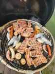 통나무파크 캠핑 바베큐 식당