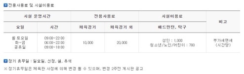 김해시 문화체육관