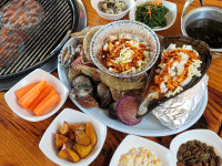 목포회조개구이