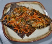 통통민물새우수제비칼국수