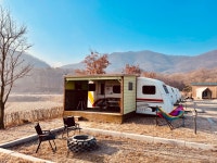 용인 대장금파크 글램핑 카라반