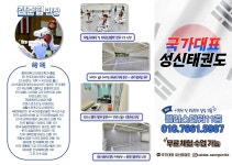 국가대표 성신태권도