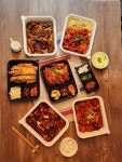 생생찜닭,불고기,도시락