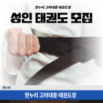 한누리고려대중태권도장