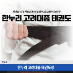 한누리고려대중태권도장