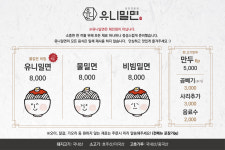 유니밀면