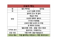 산내들 한식부페 식당