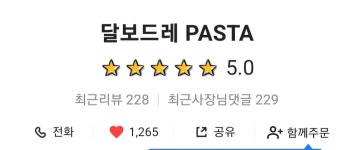 달보드레PASTA