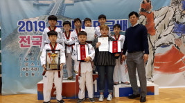 한체대 석사 태권도장