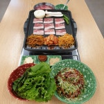 마을회관 양푼이숯불갈비찜