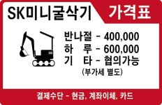SK미니굴삭기