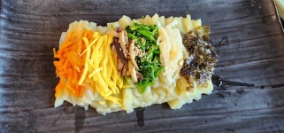 청포묵과흑두부