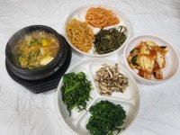 장터보리밥칼국수