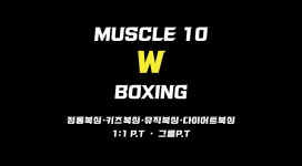 머슬텐W복싱 야당