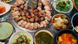 제주공항흑돼지 칠본가