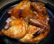 전기구이통닭 깜닭