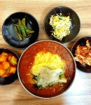 온정국수와 보리밥