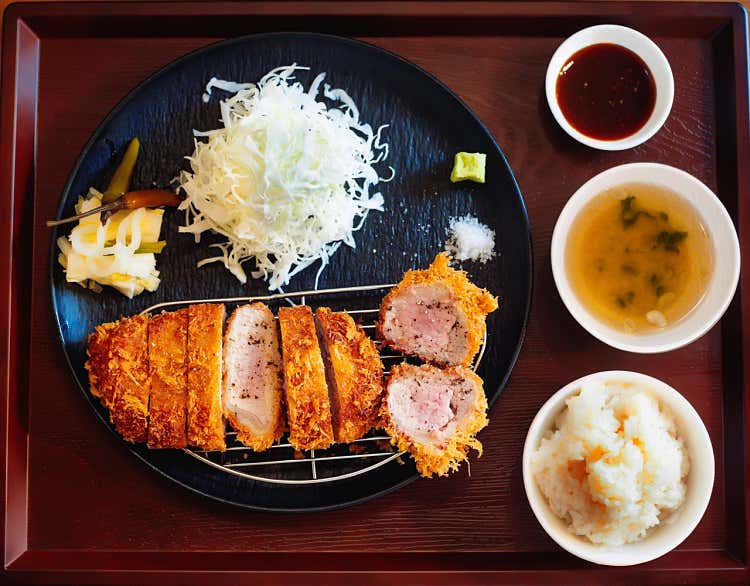 모듬카츠 정식