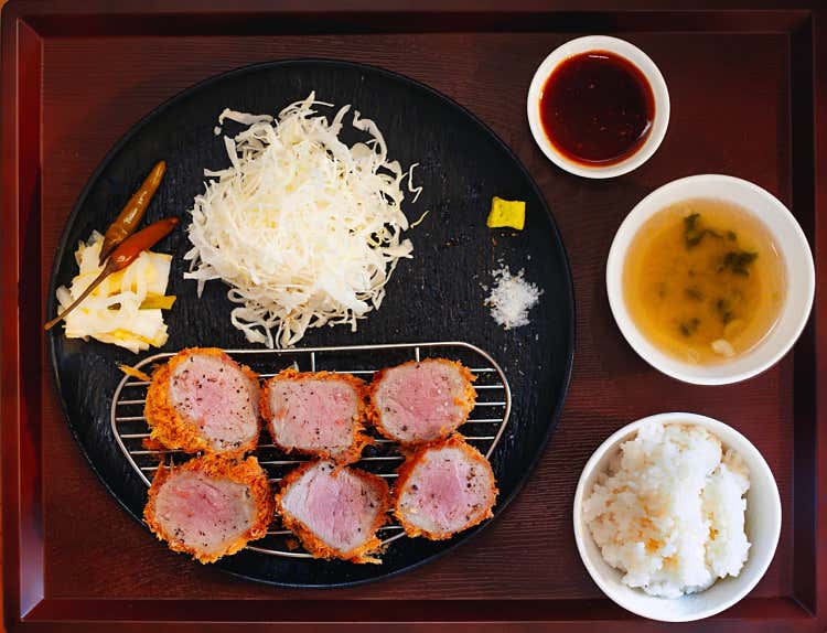 히레카츠 정식 (안심)