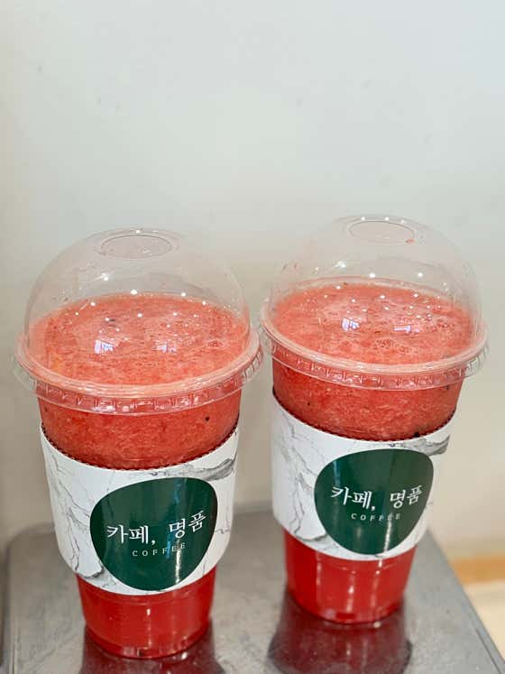 명품커피 사진