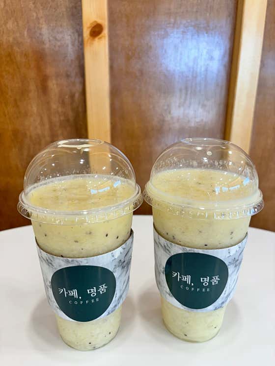 명품커피 사진