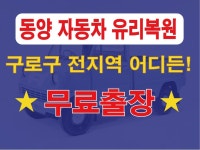 동양자동차유리복원