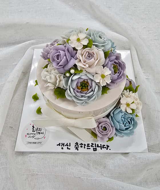해피데이떡케이크 사진