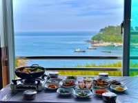 종점 모텔 식당