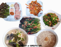 다래칼국수보쌈