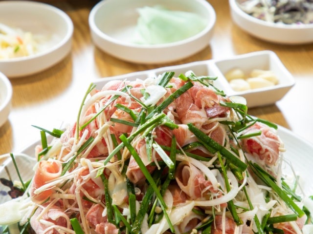 명당 오리불고기