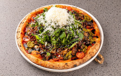 백자산화덕피자