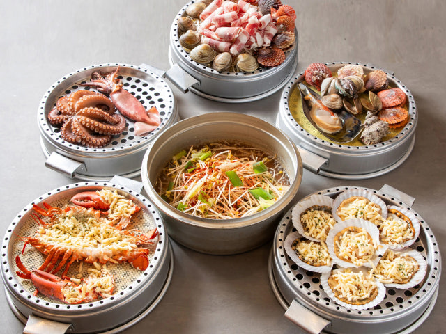 욱이네 불타는 조개구이&전골