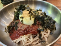 감자옹심이 메밀칼국수