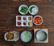 고현시장미나리진순대국