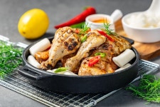 봉다리 숯불 두마리치킨