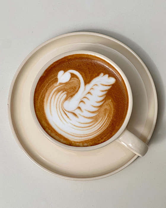 silhouette coffee 사진