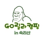 고릴라캠핑 인 속리산