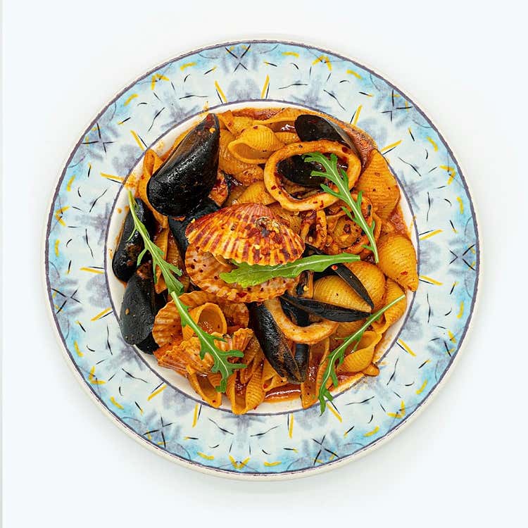 Seafood Tomato Pasta