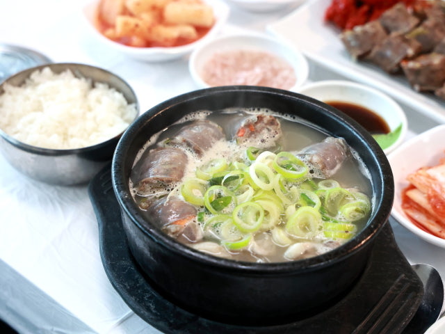 나룻배식당 아바이순대