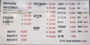 묵은지삼겹살