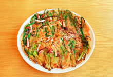 산야초능이칼국수