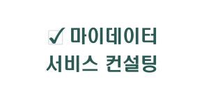마이데이터서비스컨설팅