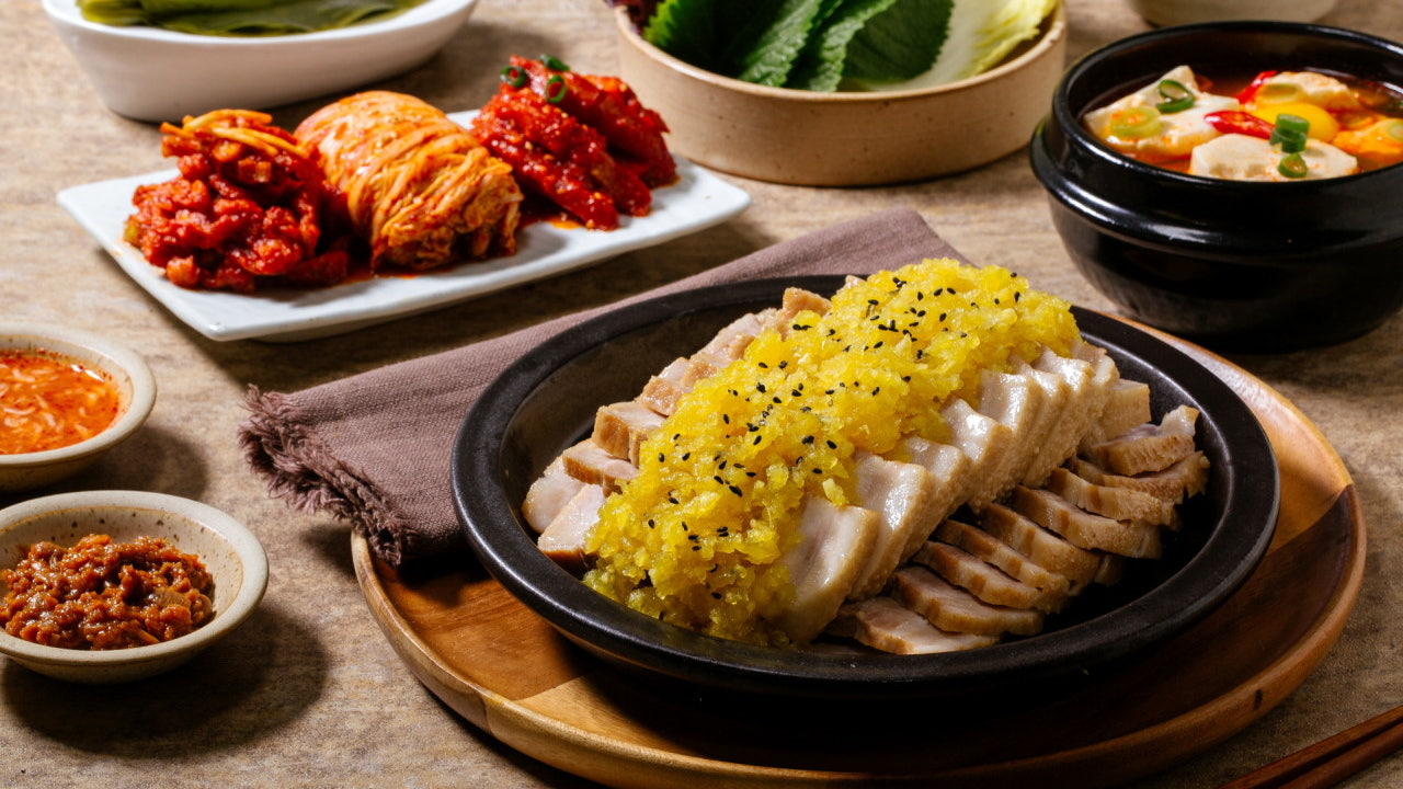 돈통마늘보쌈 안양예술공원점