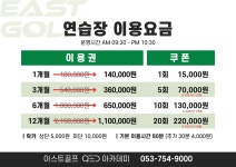이스트 스크린골프