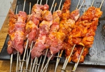 용문양꼬치