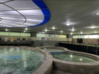 냉정 온천 사우나